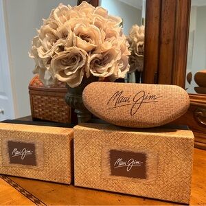 😎 2 Maui Jim sunglass boxes + 1 case (sunglasses not included)